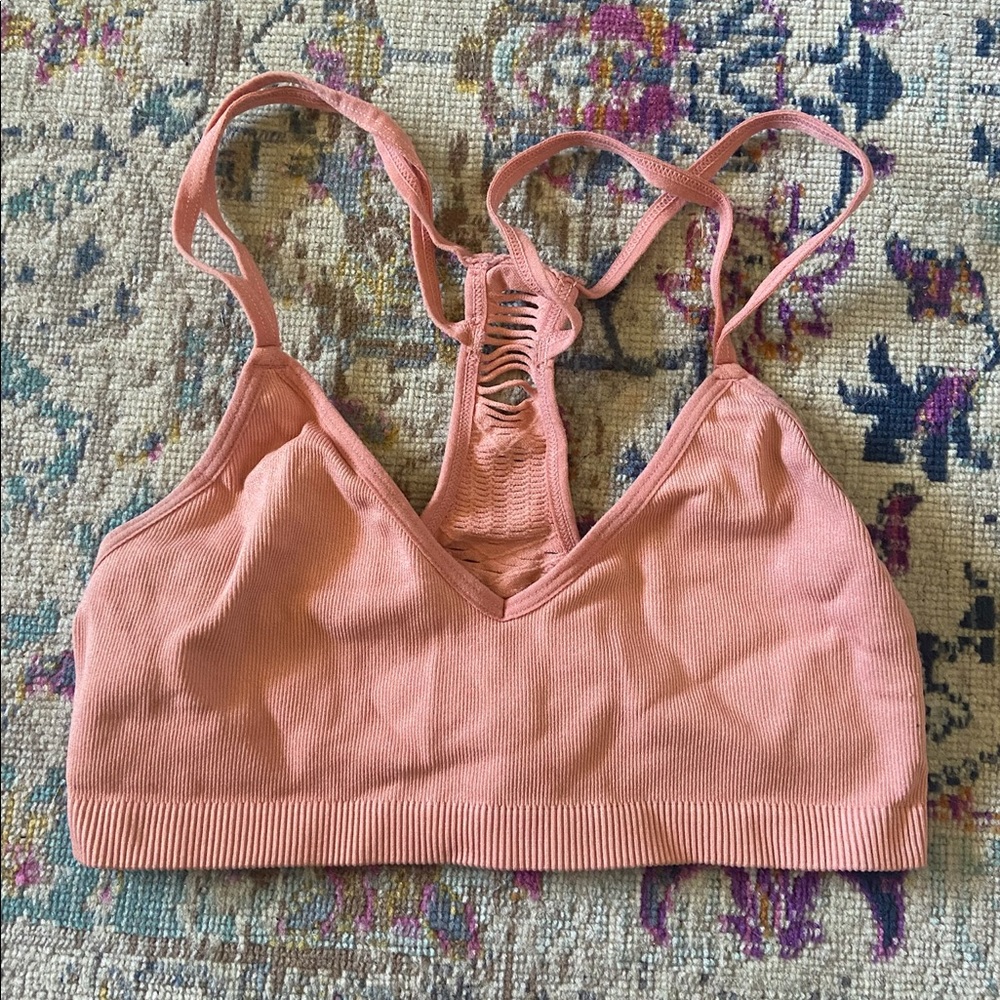 pink lounge bra